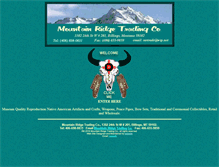 Tablet Screenshot of mountainridgetrading.com